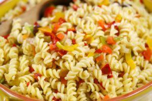 fusilli con pomodori